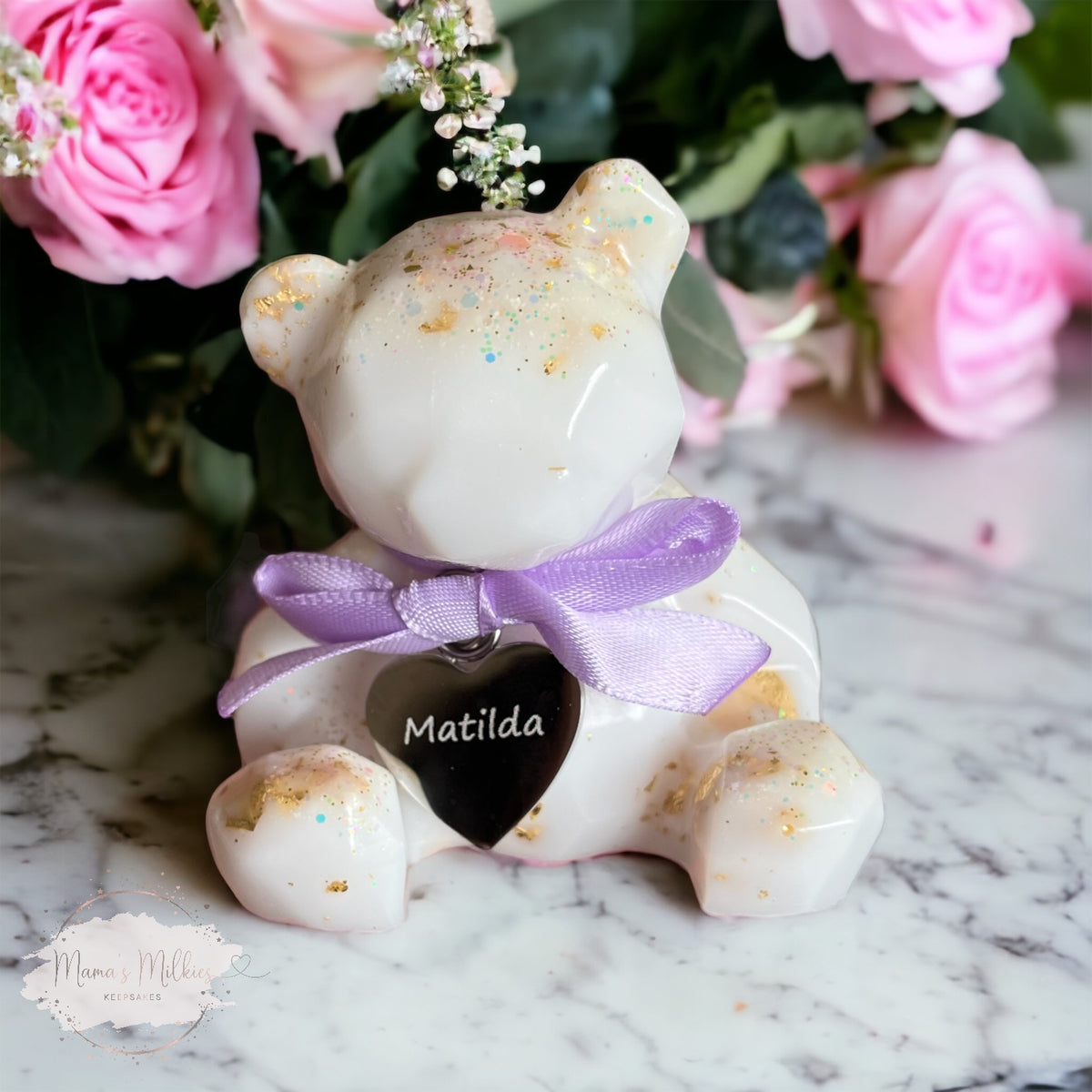Personalised Heart Charm 'add on to keepsake'