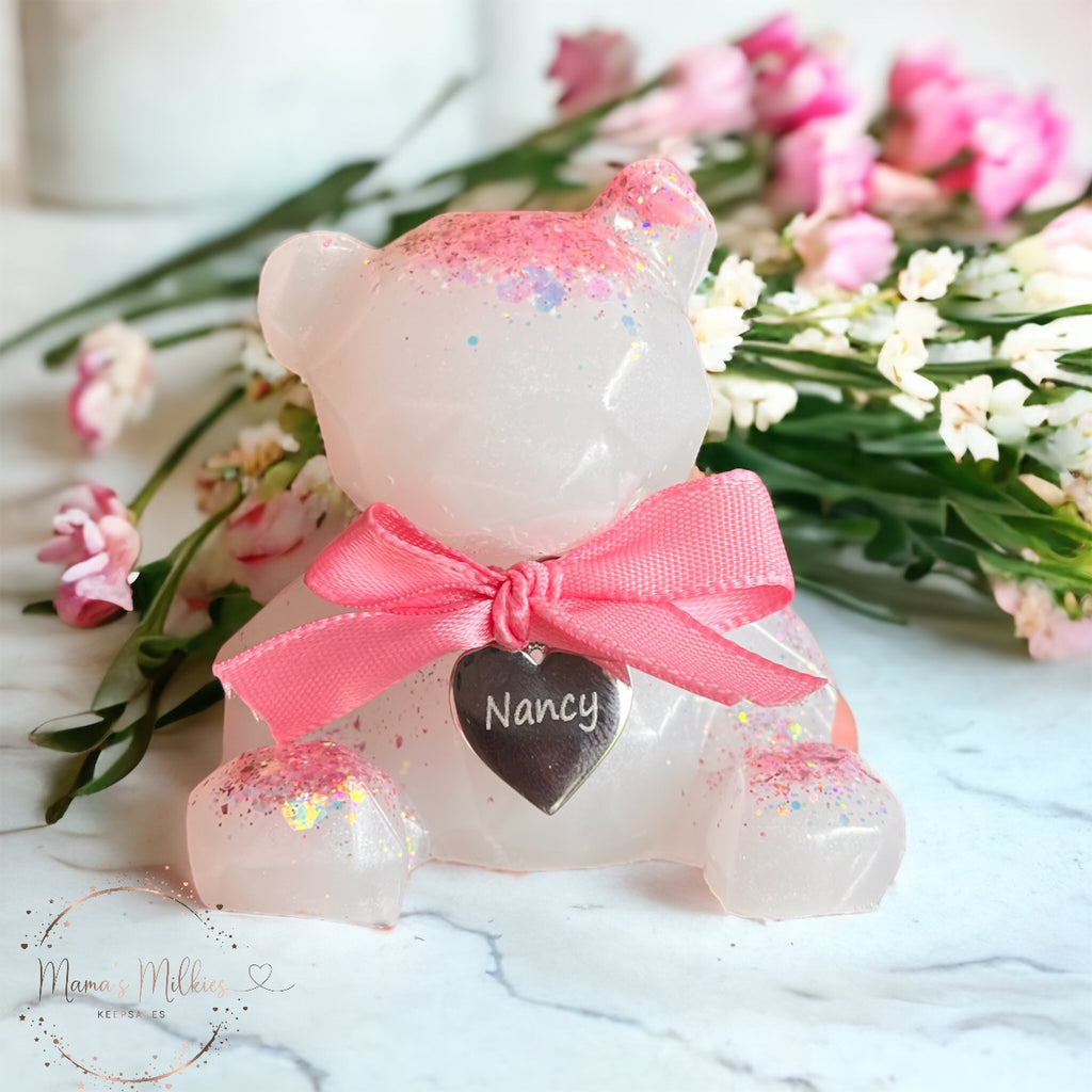 Personalised Heart Charm 'add on to keepsake'