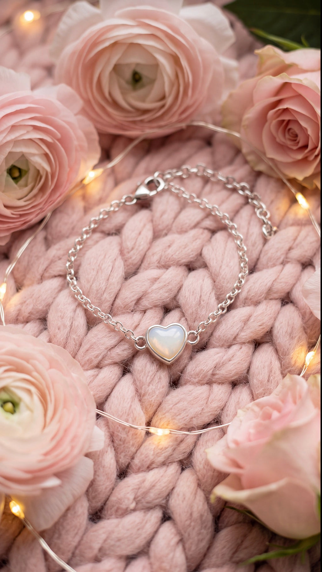 In my heart bracelet breastmilk keepsake