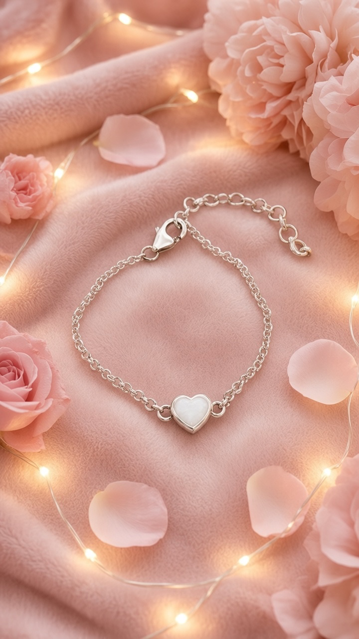 In my heart bracelet breastmilk keepsake